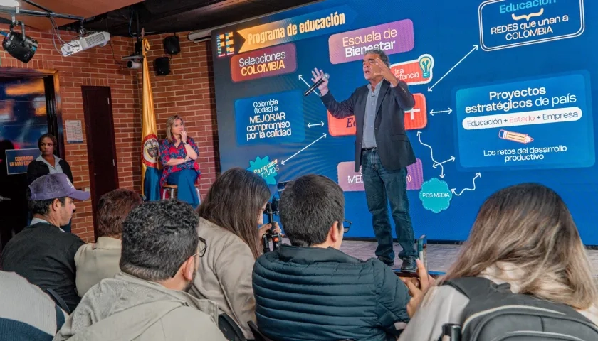 El candidato presidencial Sergio Fajardo.