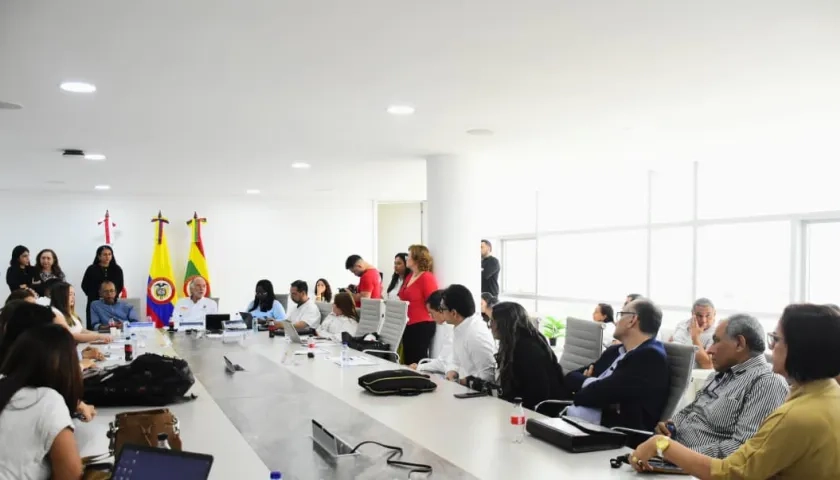 Sesión del Consejo Superior de la Universidad del Atlántico.