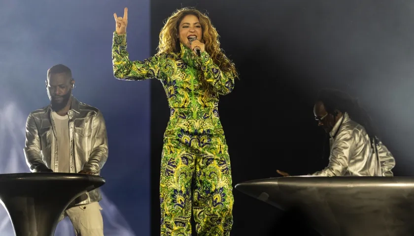 La cantante barranquillera Shakira.
