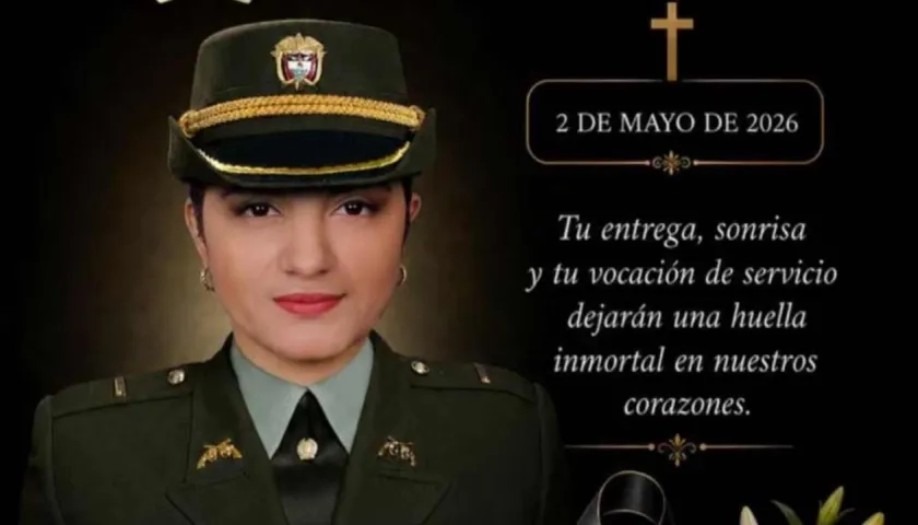La subteniente Jenyfer Alexandra Marciales Londoño.