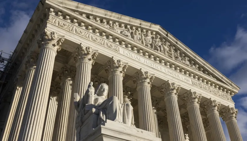 El Tribunal Supremo de Estados Unidos.