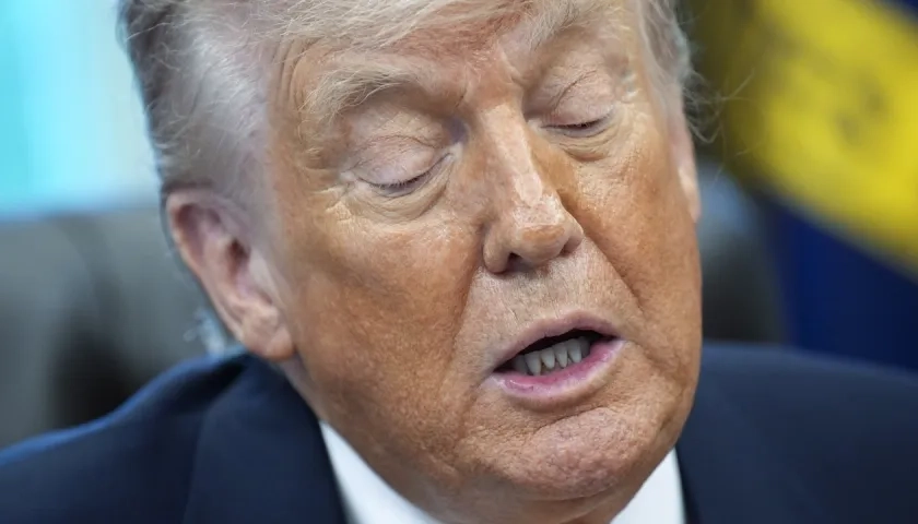 El presidente estadounidense Donald Trump.