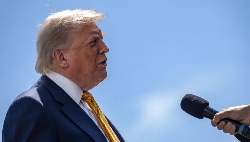 El presidente de Estados Unidos, Donald Trump.