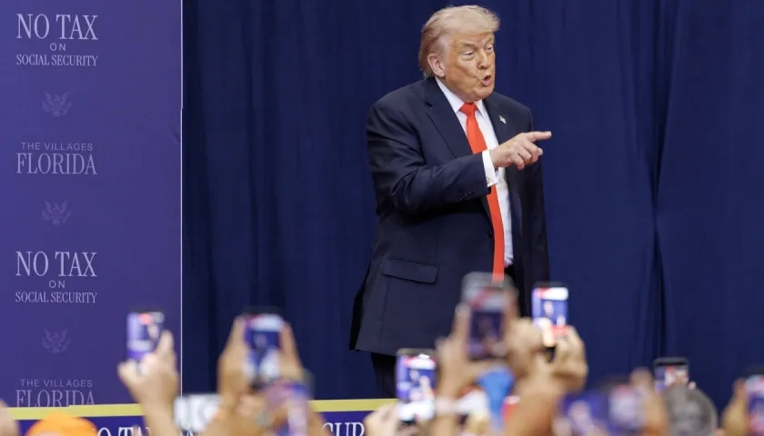 El presidente de Estados Unidos, Donald Trump.