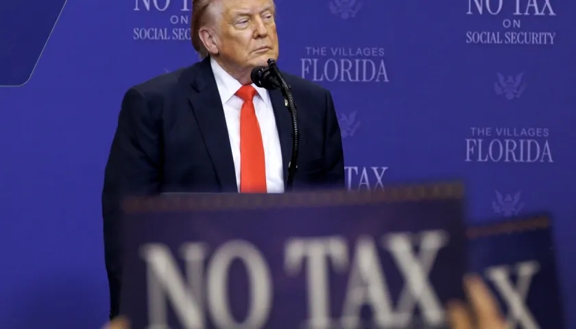 El presidente de EE.UU., Donald Trump.