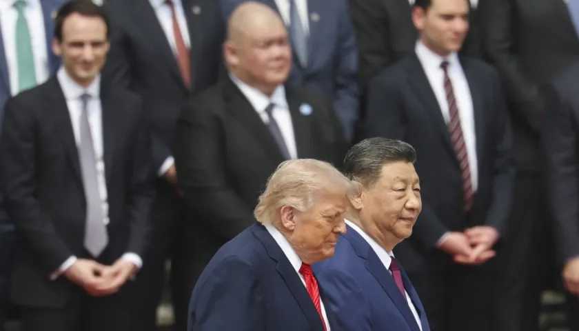 Donald Trump y Xi Jinping.