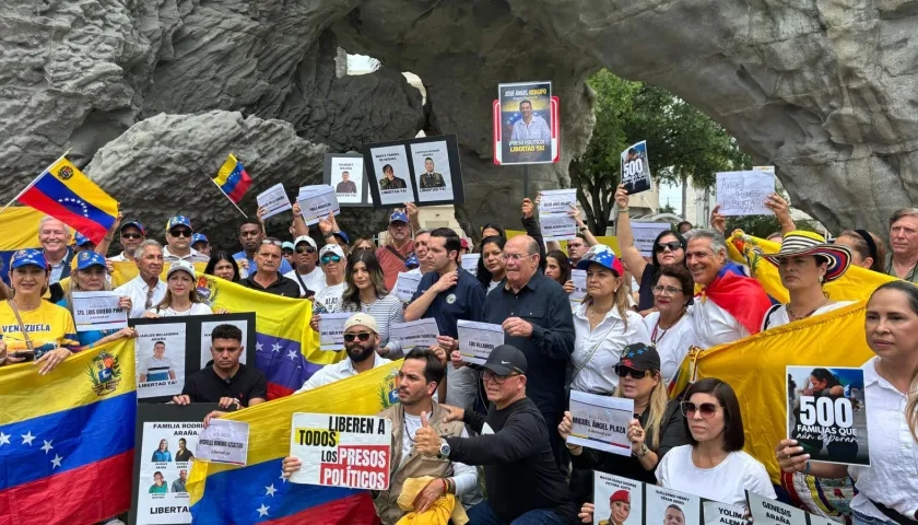 Venezolanos en Miami.