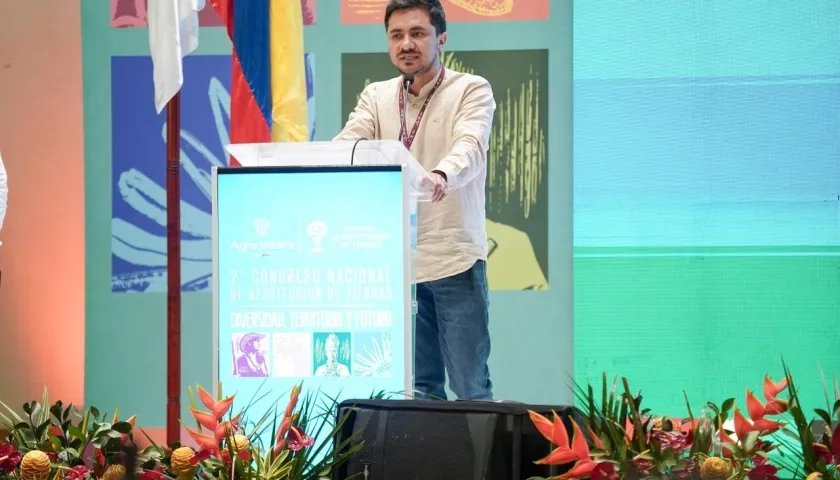 El Viceministro de Agricultura y Desarrollo Rural, José Luis Quiroga. 