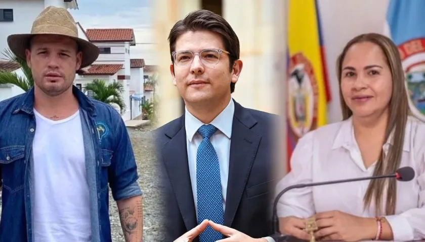 Rogers Mauricio Devia Escobar, Miguel Uribe Turbay y Mileidy Villada González.