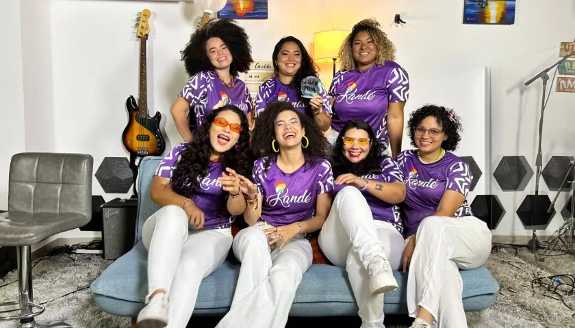 La agrupación femenina Kandé será la encargada de dictar los talleres y hará un show en vivo. 