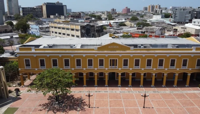 El evento se realizará en el edificio de la Aduana. 