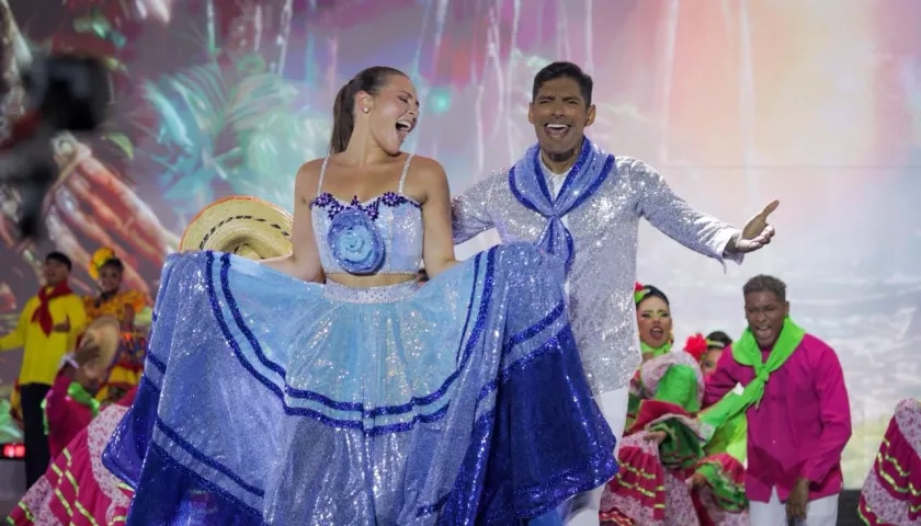 La reina del Carnaval, Michelle Char, participará en la muestra artística. 