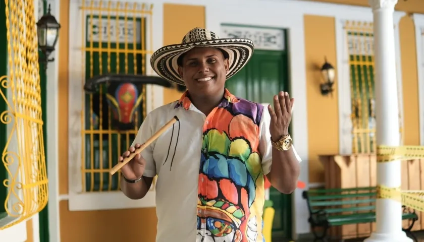 Christian Páez, folclorista barranquillero.