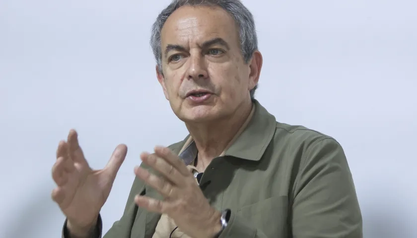 El expresidente del Gobierno de España José Luis Rodríguez Zapatero.