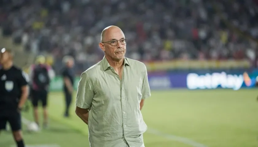 Alfredo Arias, técnico del Junior, aseguró que Jermein Peña está entrenando bien.