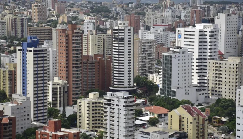 Panorámica de Barranquilla. Imagen de referencia. 