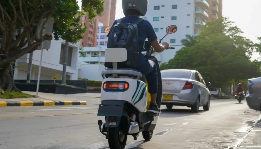Bicicleta eléctrica. 
