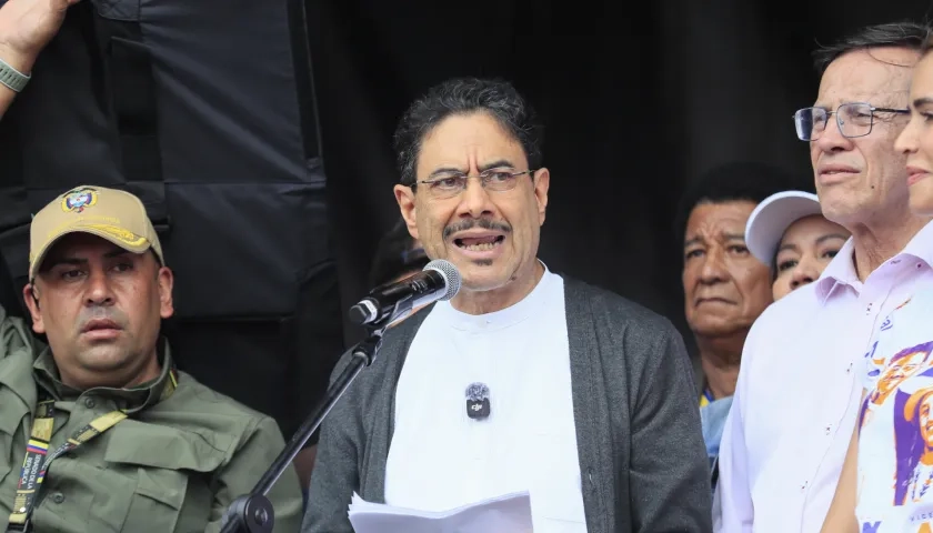 Candidato presidencial de izquierdas Iván Cepeda.