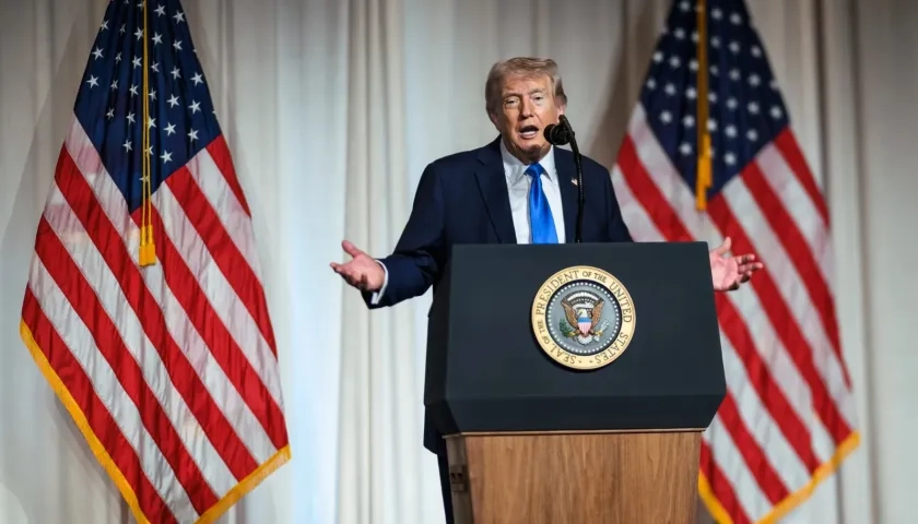 Donald Trump, Presidente de Estados Unidos.