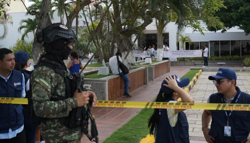 Imagen del desalojo.