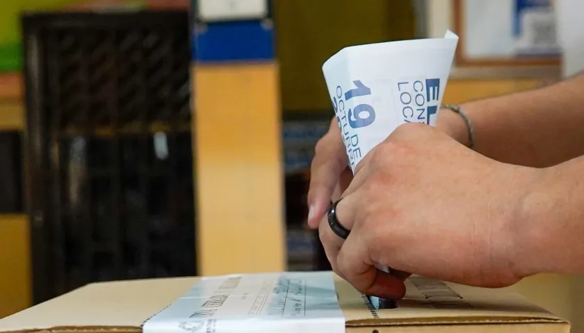 Las elecciones en primera vuelta será el 31 de mayo. 