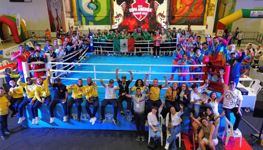 La primera edición de la Copa América de Boxeo se cumplió en Ibagué.