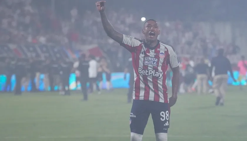 Jermein Peña, pieza clave en la defensa del Junior.