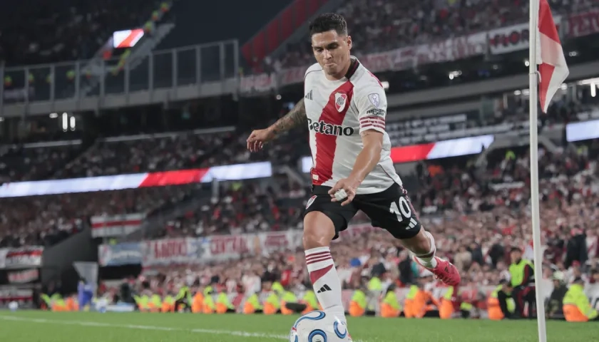Juan Fernándo Quintero, mediocampista de River Plate.