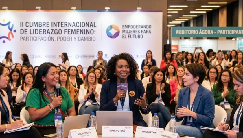 Liderazgo femenino. Imagen de referencia.