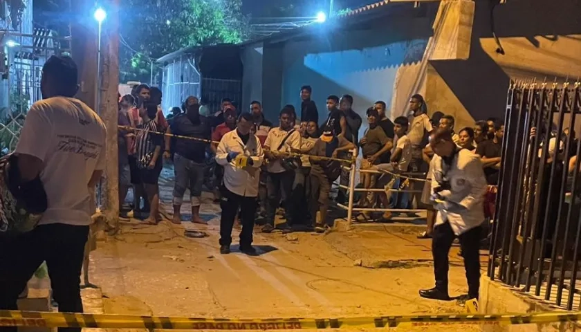 Lugar de los hechos.