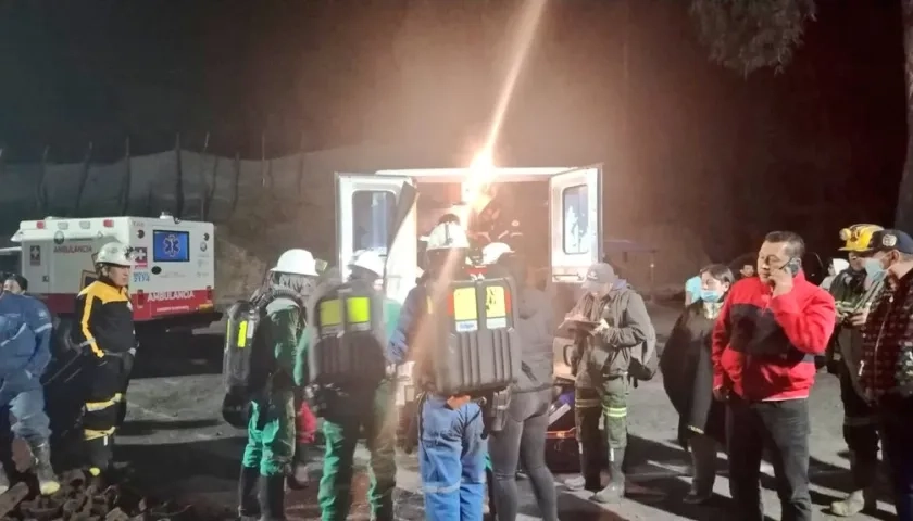 Organismos de socorro acudieron al lugar.