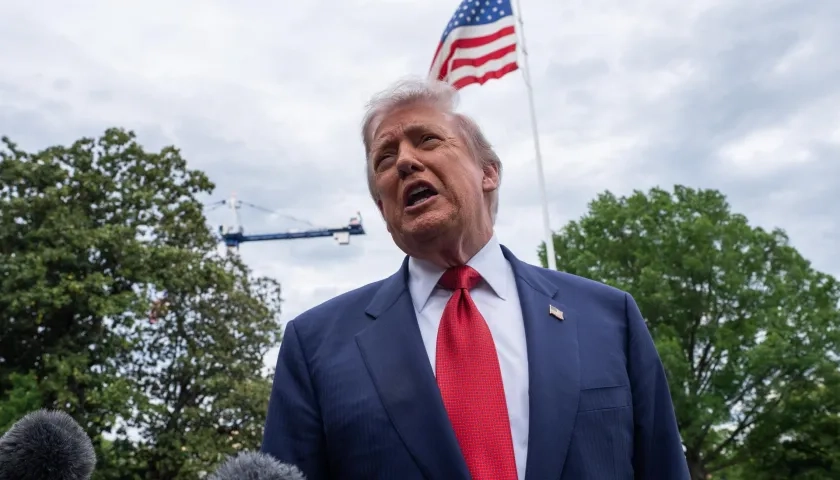 Donald Trump, presidente de Estados Unidos.