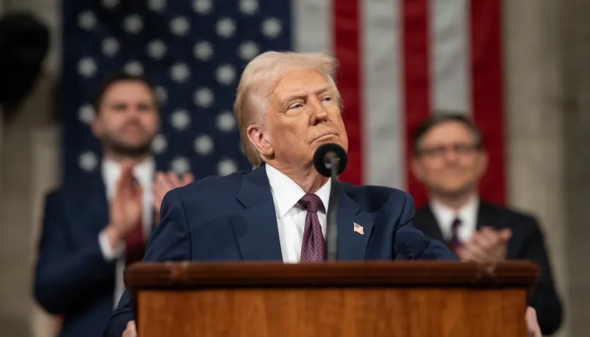 Donald Trump, presidente de Estados Unidos.