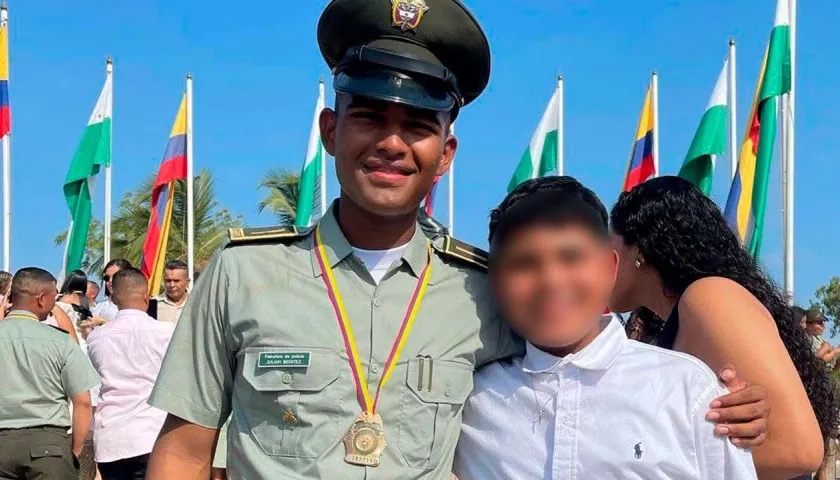 Patrullero Julián David Benítez Zárate.