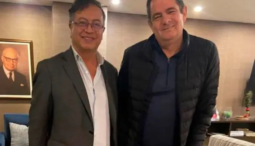 Gustavo Petro y Germán Vargas Lleras.