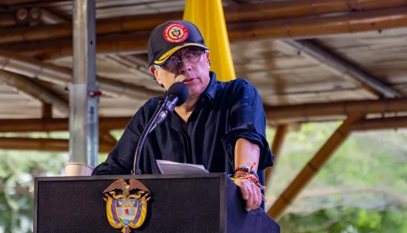 Gustavo Petro, presidente de Colombia.