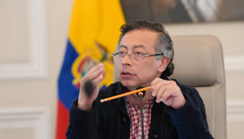 Gustavo Petro, presidente de la República. 