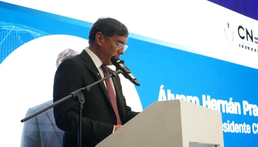 Álvaro Hernán Prada, magistrado del CNE. 