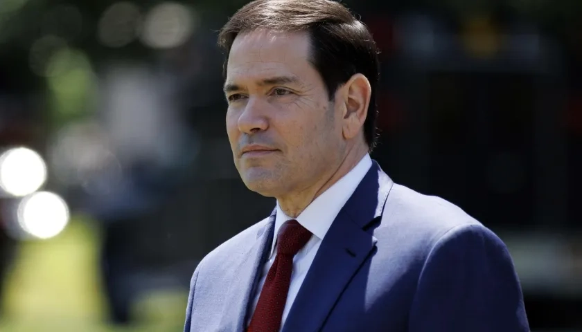 Marco Rubio, secretario de Gobiernos de Trump, viajó a China pese a estar sancionado.