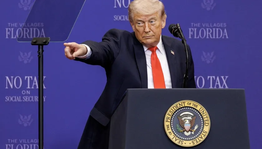 Donald Trump, presidente de Estados Unidos.