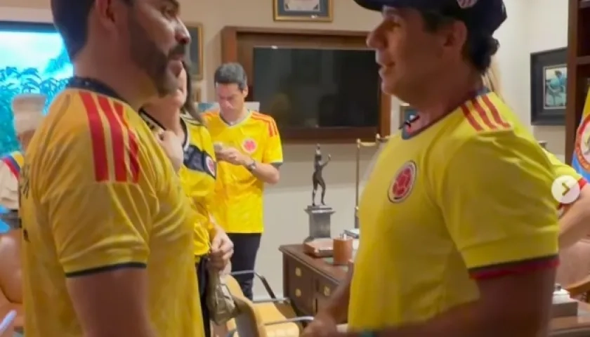 El Presidente electo Abelardo De La Espriella y el Alcalde Alex Char.