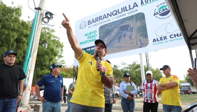 El Alcalde Alex Char.