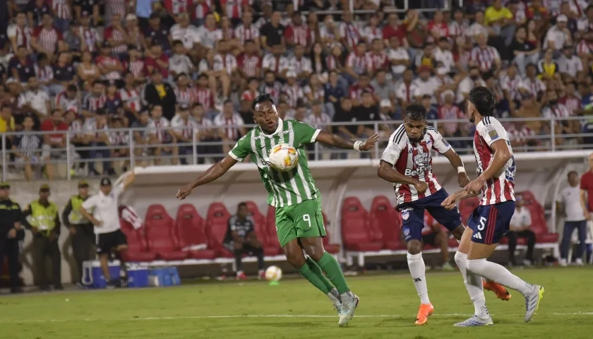 Alfredo Morelos, delantero de Atlético Nacional.