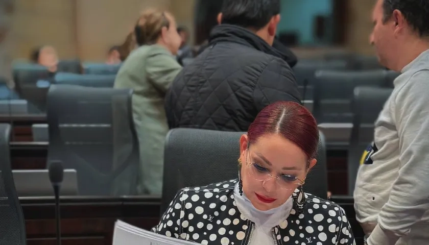 La representante a la Cámara, Gloria Arizabaleta.