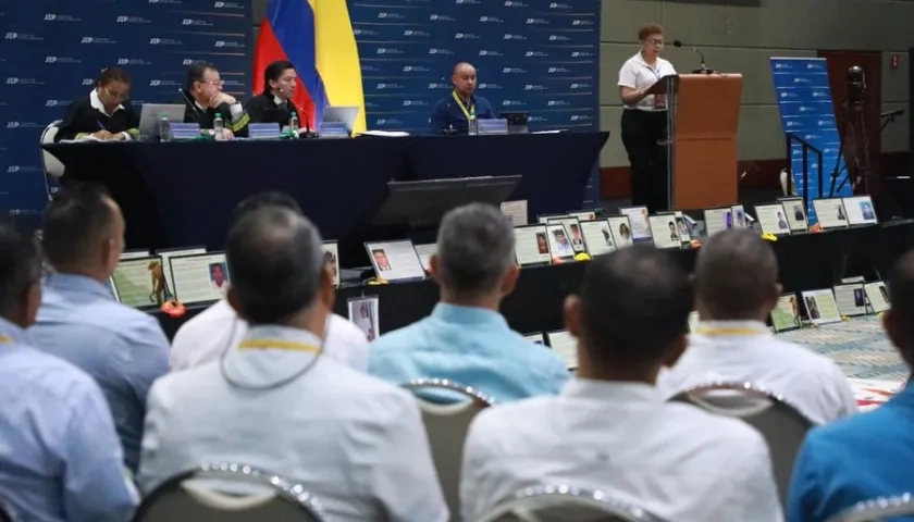 Audiencia en la Justicia Especial de Paz