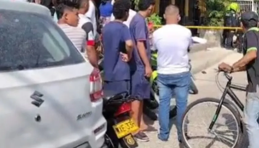 Lugar donde se presentaron los hechos en Lipaya. 