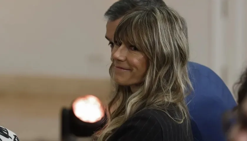 Begoña Gómez, esposa del presidente del Gobierno de España, Pedro Sánchez.