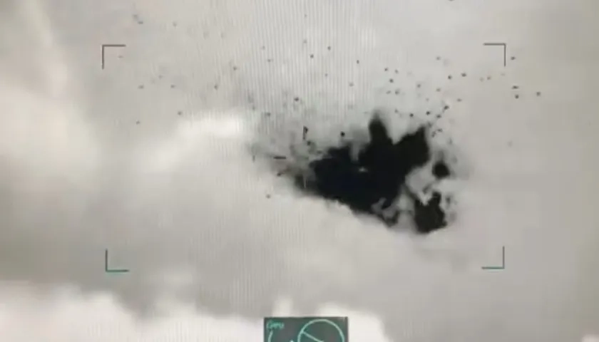 Bombardeo en Nuquí.