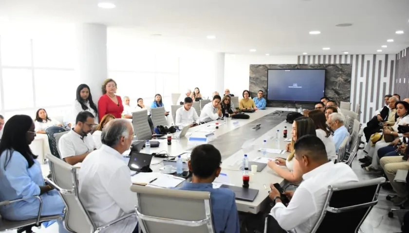 Sesión del Consejo Superior de la Universidad del Atlántico. 