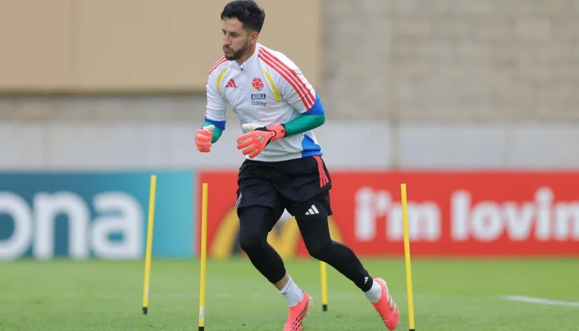 Camilo Vargas, arquero de la Selección Colombia.